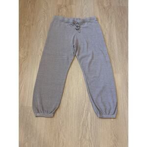 Barefoot Dreams CozyChic Ultra Lite Pants Womens Large Brown Jogger Loungewear